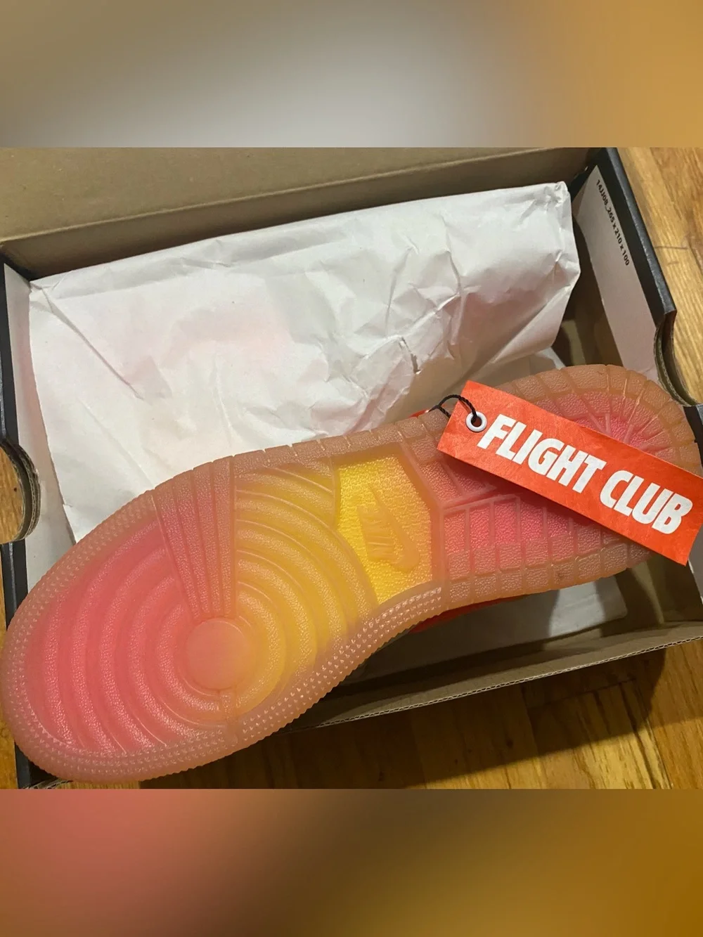 Jordan  1 Sneakers with Pink, Neon Orange & Yellow  colors youth 4y brand new